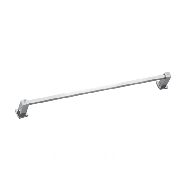 p4 Towel Rod | Hanger Square 24" inch