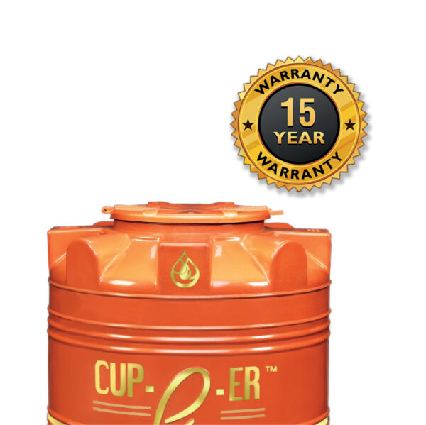 P4 INTERNATIONAL® Copper Technology Water Tank with Inner & Outer Real Copper | Free Sediment Filter | 30% Extra Storage Capacity - Image 4
