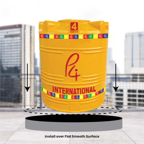 P4 INTERNATIONAL® 5 Layer PUF Foam Insulation Water Tank with IRR Technology | D²LF (Double Lids) | FREE 20% Extra Storage - Image 4